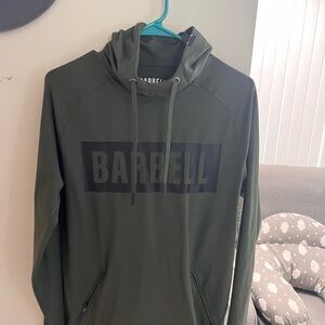 Savage Barbell Olive Green Hoodie